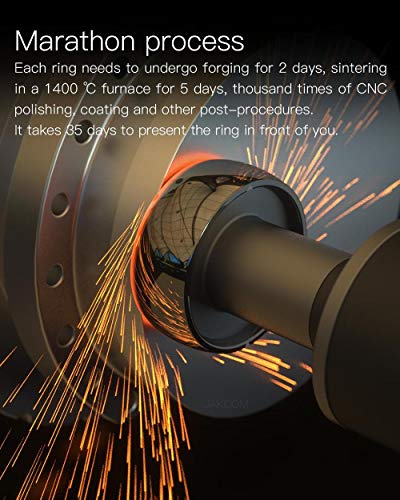 ZYD R4 Timbre Inteligente Dispositivo Portátil De Anillo Mágico NFC Joyería Impermeable Anillo De Las Mujeres De Los Hombres De La Salud para iOS Android Anillo Negro Teléfono,11