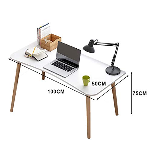 Zzmop Escritorio de Computadora,Mesa de Estudio para Computadora Portátil,Mesa de Tocador de Maquillaje,Espacio de Almacenamiento Grande,para Oficina En Casa.