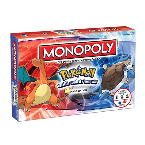 ZZXX Monopoly Pokemon Juego de Mesa Card Game, Pokemon Monopoly Family Game Juego de Mesa de Estrategia para Adultos y Adolescentes y Juego de Mesa de Fiesta y Juego de Fiesta