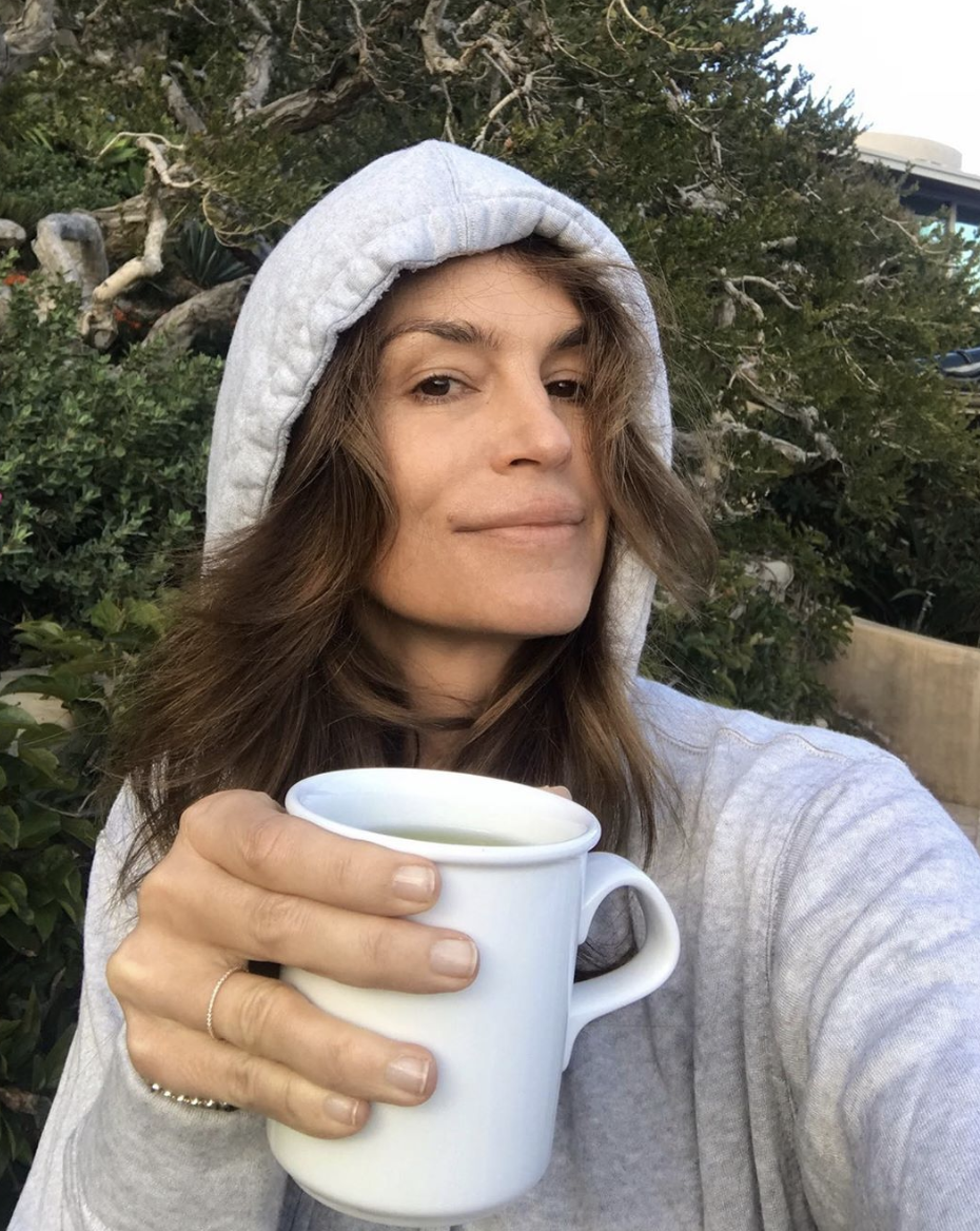 8 veces Cindy Crawford fue totalmente libre de maquillaje