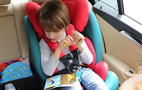 1 asiento de seguridad para coche con hebilla automática para bebé.