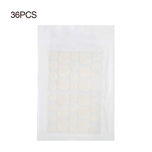 1 hoja de parche para espinillas, parche facial para cicatrices, parche absorbente, para manchas faciales, parche para puntos invisibles para la cara, antiinfección