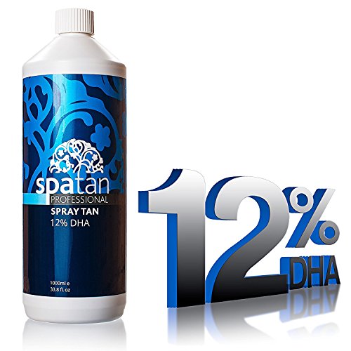 1 Litre SpatanTM Professional Spray Fake Tan. 12% DHA