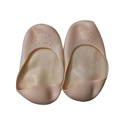 1 Par De Gel De Sílice Gel Hidratante Calcetines Para Mantener La Humedad De La Piel Lisa De Reparación De Grietas En Seco Eliminar Callos a Proteger La Piel (cutis)