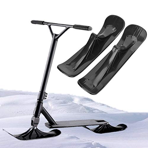 1 par de patinetas Trineo Snow Trineo Ski Board Trineo Accesorios Snow Scooter para Bicicletas de Equilibrio Deportes en la Nieve