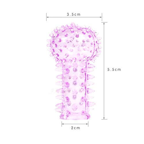 1 preservativo sexual Juman de goma suave médica, fácil de operar, fácil de usar, súper elástico, pequeño y portátil, color al azar, para mujeres