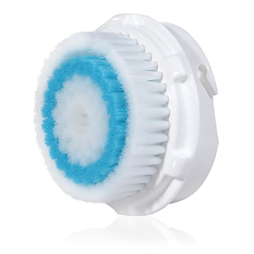 1 x cabezal de cepillo E-Cron®. Cabezal de cepillo compatible para la limpieza facial con poros profundos de Clarisonic (Deep Pore).