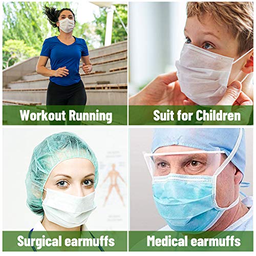 10 PCS Salvaorejas Mascarillas Extensor, Protectores de Orejas, Sujeta Mascarillas ó Enganche para Mascarillas, Extender Ganchos para Máscara, Despídete del Dolor en las Orejas