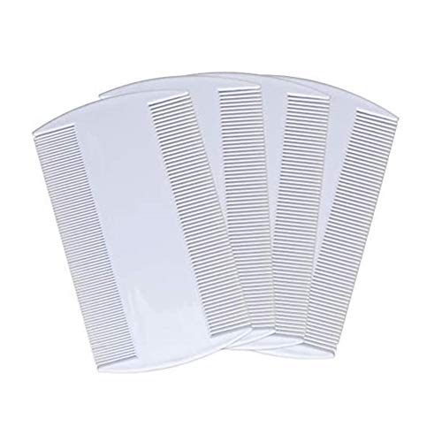 10 peines de piojos para quitar piojos, de doble cara, para aseo y eliminación de copos de caspa o piojos