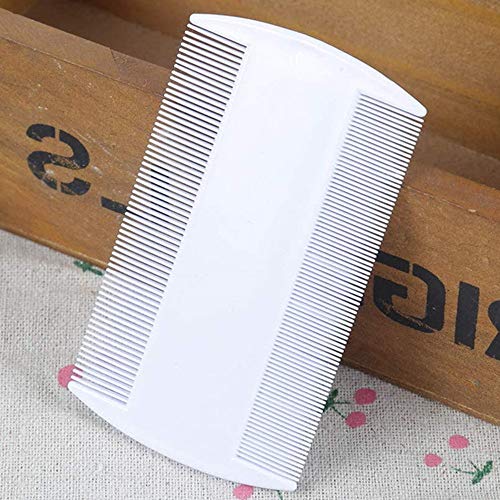 10 peines de piojos para quitar piojos, de doble cara, para aseo y eliminación de copos de caspa o piojos