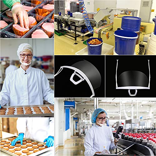 10 Unidades Boca Visera pantalla facial Cubierta de boca transparente antiniebla para Spray antiniebla