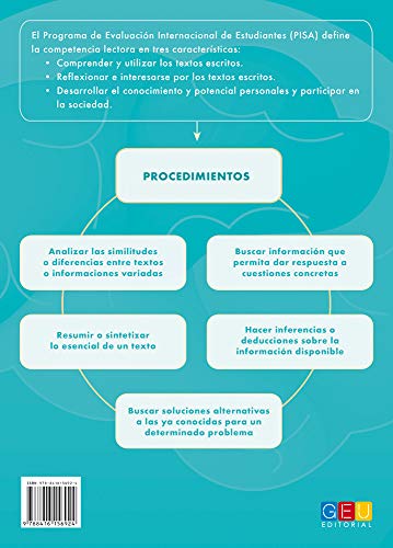 100 ejercicios para mejorar la comprensión lectora / Editorial GEU / Primaria/Secundaria / Mejora la comprensión lectora / Fomenta la lectura