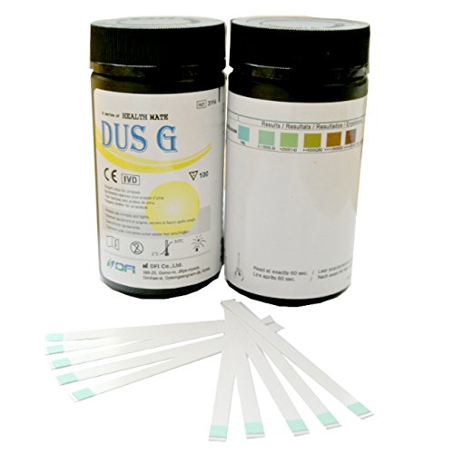 100 Tiras Reactivas de Glucosa en Orina