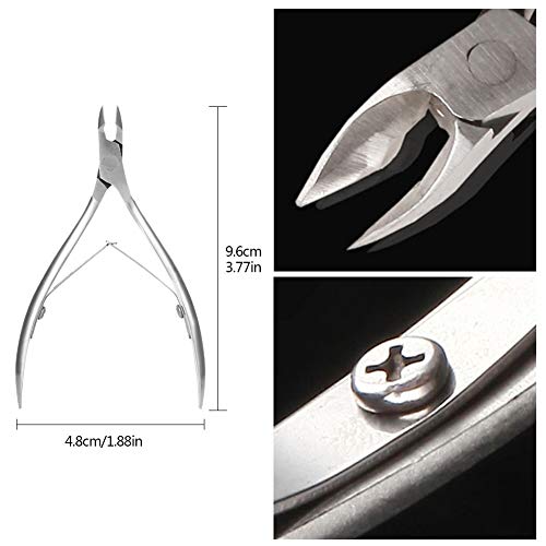 1000 Piezas Puntas de uñas blancas francesas,Uñas de manicura en forma de media luna,Uñas blancas de flor de ciruelo, 10 tamaños de puntas de uñas falsas acrílicas estilo corto francés con 1 tijera