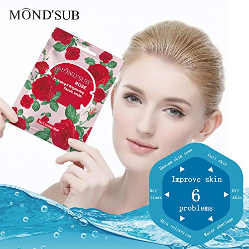 [12 fotos] Mascarilla hidratante e hidratante: la mascarilla más adecuada para pieles secas: aclara y aclara inmediatamente la piel | extracto de colágeno orgánico aceite de rosa | todo tipo de pieles