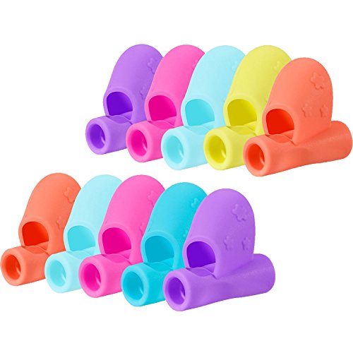 12 Piezas de Soporte de Lápiz de Niños Herramienta de Corrección de Postura de Escritura para Lápices