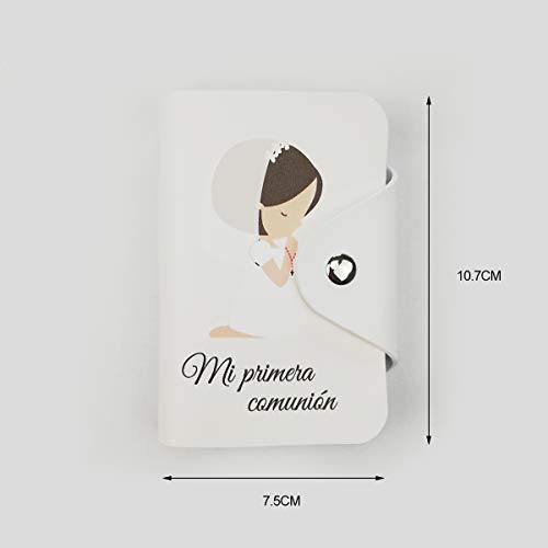 12 Piezas,tarjeteros comunion de niña,detalles comunion para invitados,detalles comunion,comunion-Chica