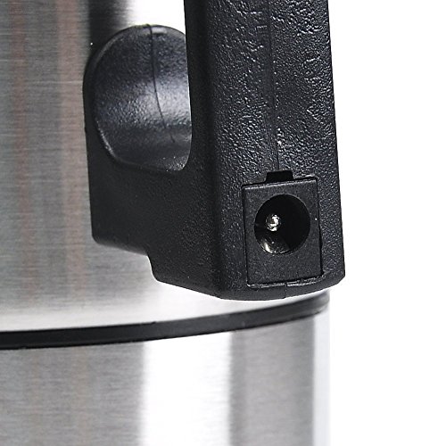 12 V coche eléctrico de acero inoxidable taza taza de café aplicables a la ebullición agua caliente café, leche, hervir huevos y té