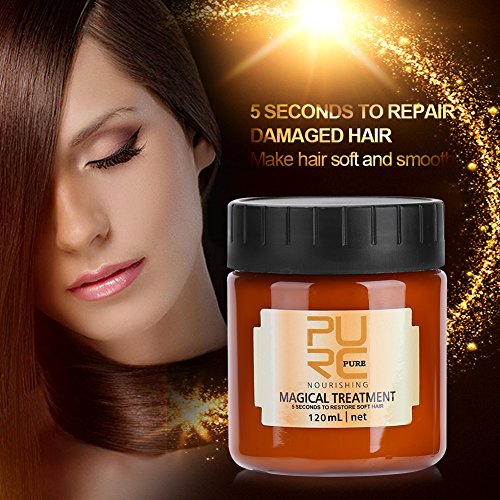 120ml Máscara Mágica para el Cabello Tratamiento Nutritivo Suave y Suave Reparación Daño Profesional