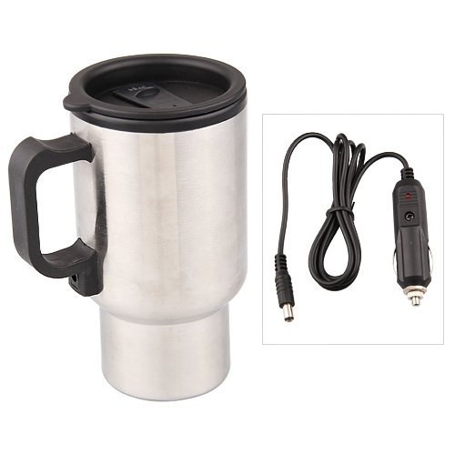 12V Termo Taza Electrico Calentador pa Café Mechero Coche Viaje