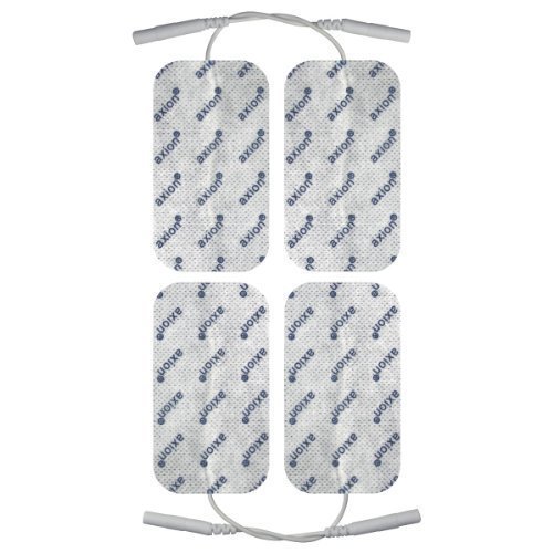 16 electrodos para electroestimuladores GLOBUS - Parches TENS EMS conexión universal banana - (8 * 50x50mm + 8 * 100x50mm) - almohadillas calidad axion