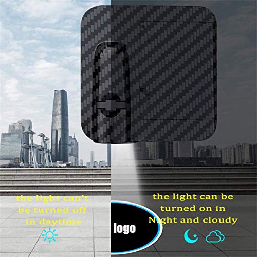 2 Piezas Placa Puerta Abierta del Coche Puerta De La Luz LED Recepción Luz, No Hay Magnética del Sensor De Infrarrojos Lámpara Auto Inteligente De Iluminación Fantasma Puerta Ligera,for Mitsubishi