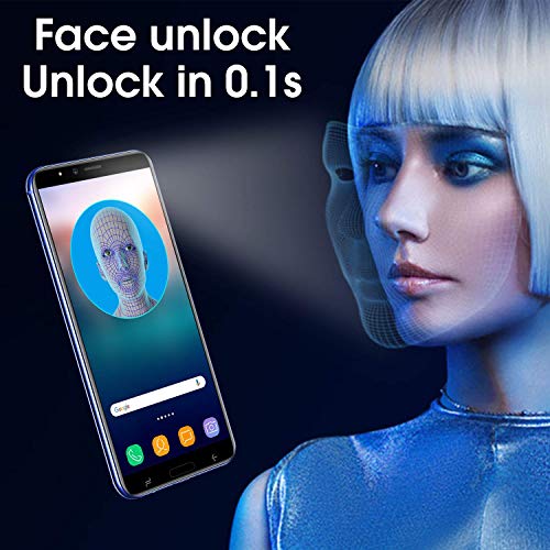 2020 Moviles Libres 4G, Teléfono Móvil de 6.0’’ Pulgadas 18:9 HD 3GB RAM 16GB ROM/64GB Android 8.1 Quad-Core Smartphone Libres 4800mAh Batería Dual SIM Dual Cámara 8MP Face ID（Oro）