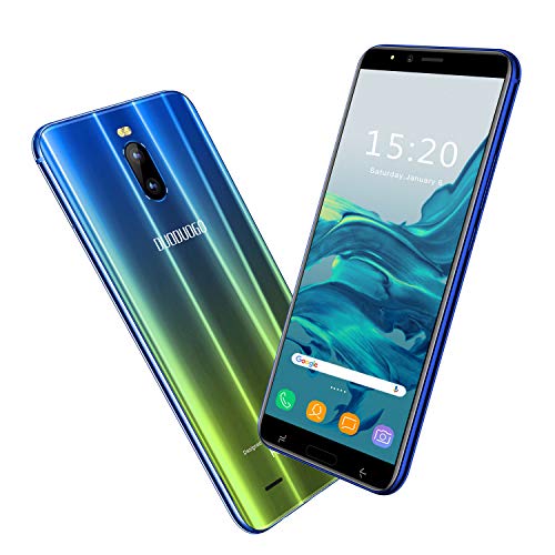 2020 Moviles Libres 4G, Teléfono Móvil de 6.0’’ Pulgadas 18:9 HD 3GB RAM 16GB ROM/64GB Android 8.1 Quad-Core Smartphone Libres 4800mAh Batería Dual SIM Dual Cámara 8MP Face ID（Oro）