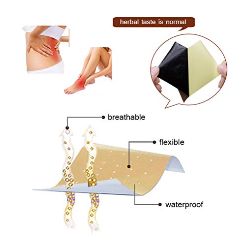 24 Unids Cuello Espalda Alivio del Dolor Corporal Yesos Bálsamo de Tigre Parches de Dolor en Las articulaciones Cuidado de la Salud