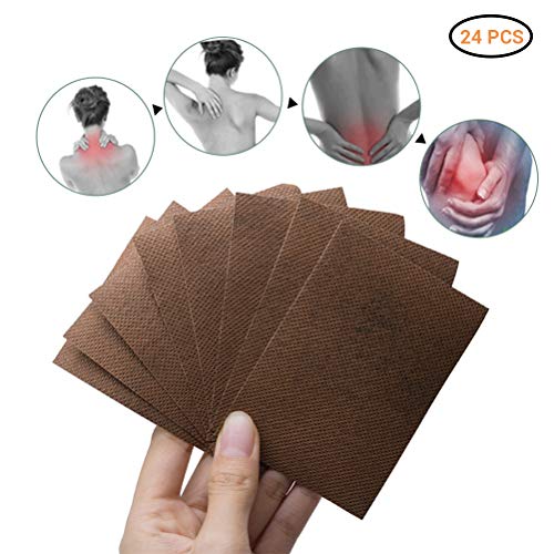 24 Unids Cuello Espalda Alivio del Dolor Corporal Yesos Bálsamo de Tigre Parches de Dolor en Las articulaciones Cuidado de la Salud