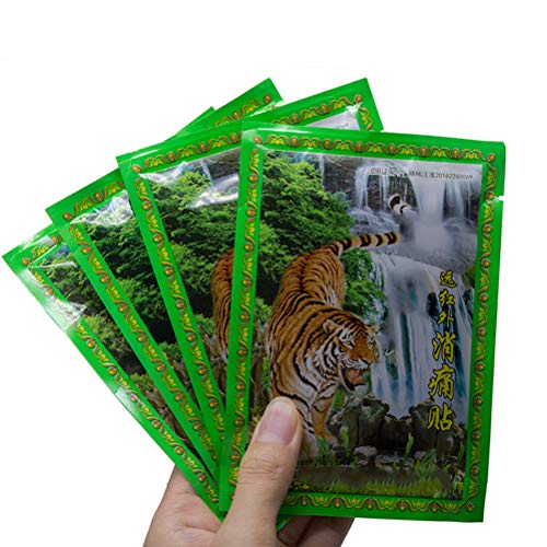 24 Unids Cuello Espalda Alivio del Dolor Corporal Yesos Bálsamo de Tigre Parches de Dolor en Las articulaciones Cuidado de la Salud