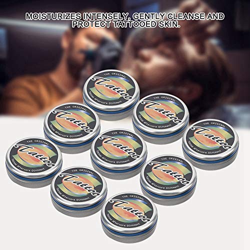 24pcs Crema del Tatuaje, Crema para el Cuidado de Tatuajes Crema Anti Cicatrizante Hidratante para Tatuajes, Anti-cicatriz, para Reparación de Tatuajes, Maquillaje Piercing, Ceja Permanente