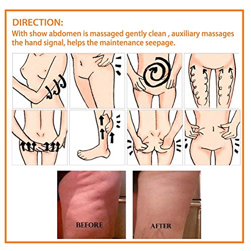 250g Crema caliente para celulitis, Quemador de grasa Crema adelgazante Suero anticelulítico Adelgazante Chiles Quemador de grasa Crema de masaje para masaje corporal Firmas Piel Relajación muscular