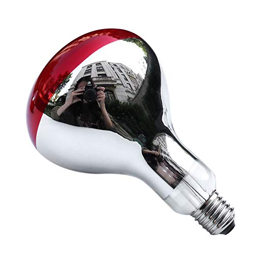 275W Bombilla de lámpara de calor infrarroja para terapia Salud Alivio del dolor Lámpara terapéutica Lámpara de lámpara portátil duradera - Rojo
