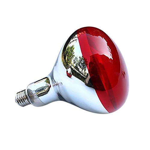 275W Bombilla de lámpara de calor infrarroja para terapia Salud Alivio del dolor Lámpara terapéutica Lámpara de lámpara portátil duradera - Rojo
