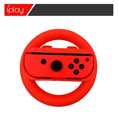 2pcs Volante para Nintendo Switch,Volante Plástico ABS para Nintendo Switch Joy-con Controladores Gusspower