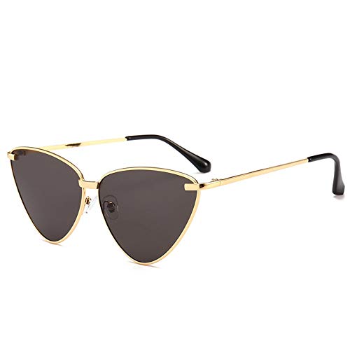 2THTHT2 Mujeres Ojo De Gato Gafas De Sol De Marcas Famosas Diseñador Ocean Clear Lens   Oro Negro