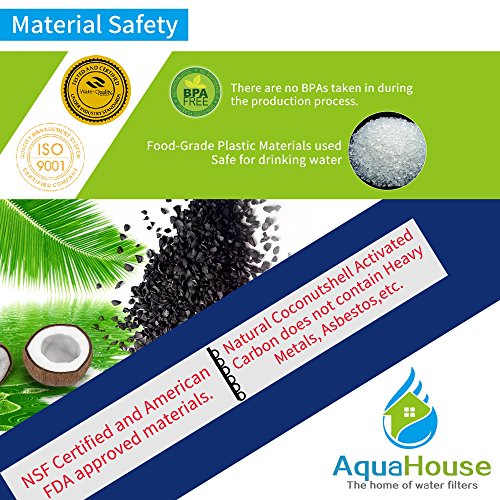 2x AquaHouse AH-UIF Filtro universal de agua para nevera compatible con Samsung LG Daewoo Rangemaster Beko Haier etc Nevera Congelador