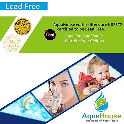 2x AquaHouse AH-UIF Filtro universal de agua para nevera compatible con Samsung LG Daewoo Rangemaster Beko Haier etc Nevera Congelador