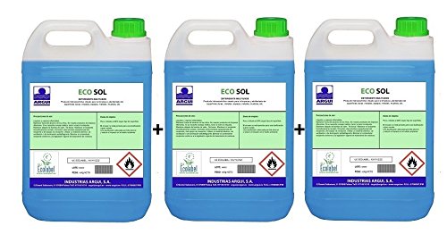 3 ECOSOL 5 L. ECOLABEL DETERGENTE MULTIUSOS LIMPIACRISTALES ECOLOGICO. Limpieza ecologica (Limpiacristales)