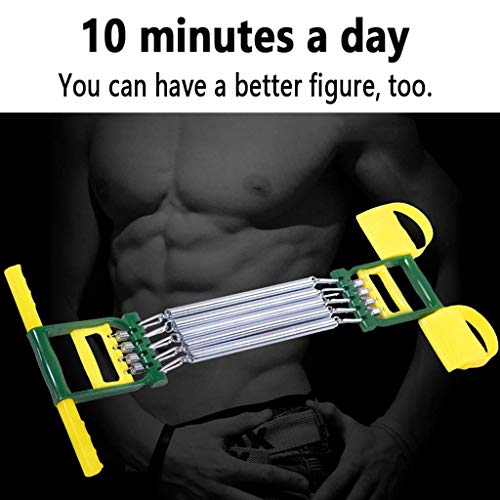 3 En 1 Multifuncional Expansor De Pecho Dispositivo De Agarre Abdominales De Pedales Dilatador De Pecho, Unisexo Aptitud Ejercicio Músculo Del Pecho/Músculo Del Brazo/Músculo Abdominal/Fuerza De La Mu