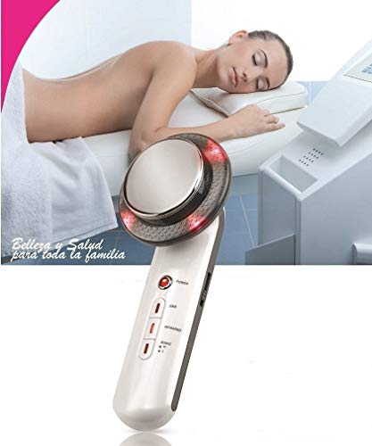3 en 1Ultrasónica Máquina de Cavitación,EMS Terapia de luz infrarroja eliminación de grasa ultrasonido fisioterapia masajeador dispositivo para la cara y el cuerpo