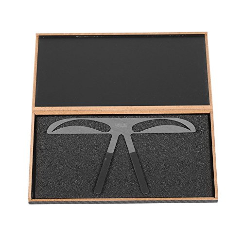 3 Estilos Regla de Ceja Plantilla Combinación Ceja Striker Pinza Herramienta de Medición de Cejas (Cejas de Mujeres)