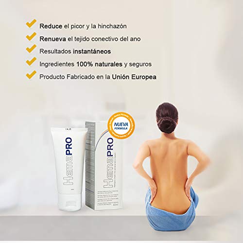 3 Hemapro Pills + 3 Hemapro Cream: Pastillas y Crema para prevenir y aliviar hemorroides