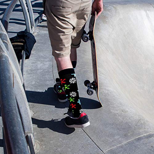 3 Pares Calcetines de Compresión para Hombres y Mujeres Medias de Compresión para aliviar el Dolor de pies y Gemelos, Varicosas, Correr, Senderismo, Volar, Viajar, Médico, Deportivo, Embarazo (L/XL)