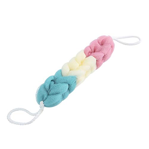 3 piezas de tiras de baño largas, baño creativo, toalla de ducha, exfoliante corporal, accesorio de baño para baño, baño casero