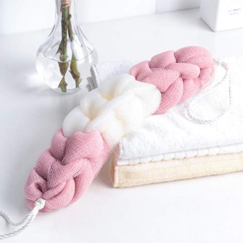 3 piezas de tiras de baño largas, baño creativo, toalla de ducha, exfoliante corporal, accesorio de baño para baño, baño casero