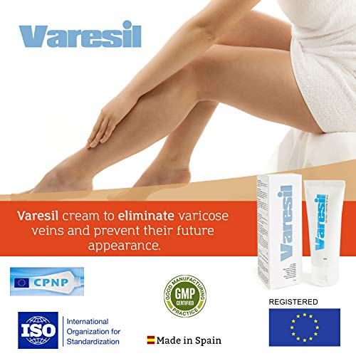 3 Varesil Pills + 3 Varesil Cream: Pastillas y Crema para prevenir y aliviar las varices
