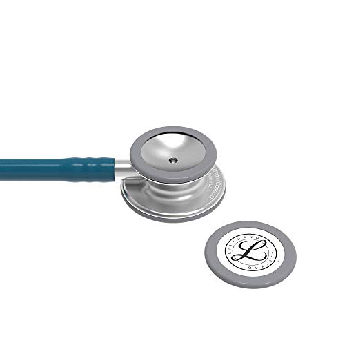 3M Littmann 5623 Classic III Fonendoscopio, Acero inoxidable, Azul Caribe, 69cm Longitud