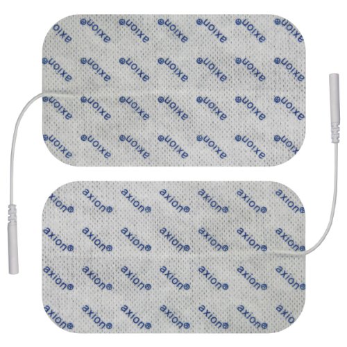 4 Electrodos anticelulitis de 12x7mm cm - para su aparato EMS electroestimulador - axion